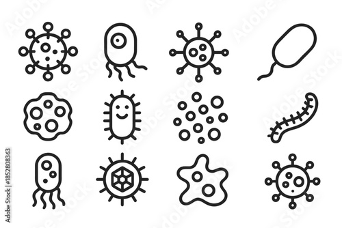 Microorganism Icons