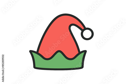 Christmas Elf Hat Icon