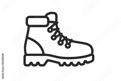 Hiking boot icon