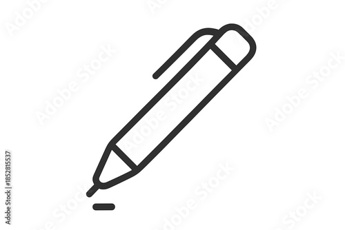 Pen Icon with Stroke