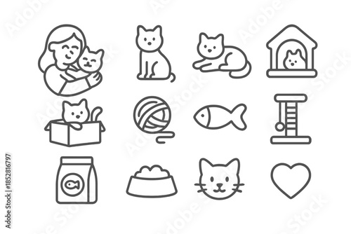 Cat Icons Collection