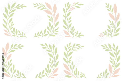Soft pastel floral arrangement with hazy background