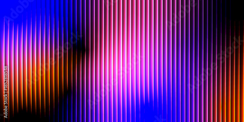 Vibrant vertical lines with gradient effect
