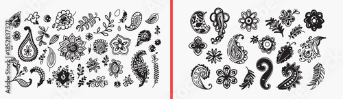 seed clipart illustration, organic texture doodles, hand drawn seed art, botanical pod designs, natural element drawings, black white seed clipart, printable organic textures, surface design pack, see