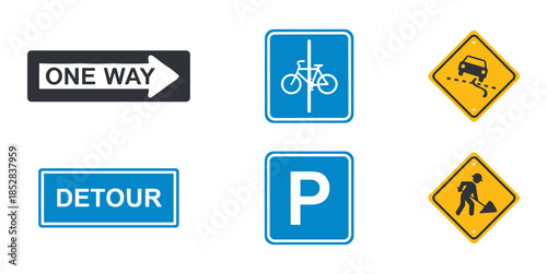 Road Signs Variety Set