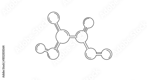 Simple Molecular Structure Diagram