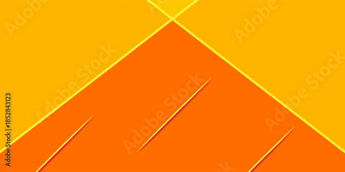 Abstract orange square overlap background for card graphics design. Orange background with shadow elements. modern vector ilustration