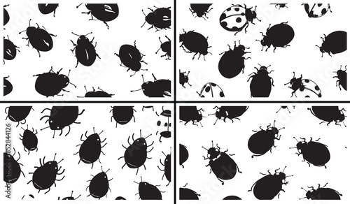 insect clipart illustration, beetle doodle art, bug sketch designs, hand drawn insects, nature insect icons, black white insect clipart, printable bug drawings, kids insect pack, insect outline collec