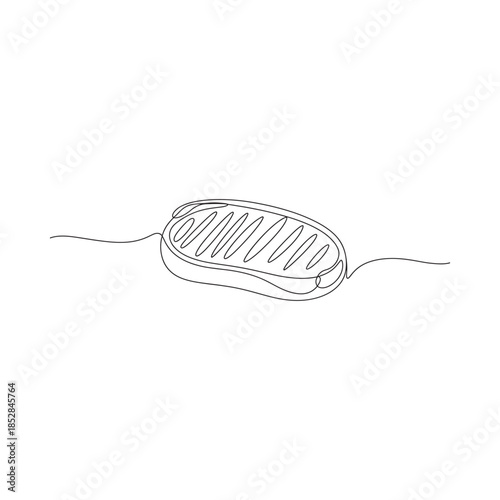 A minimalist line drawing depicts a single elongated mitochondrion with internal structures