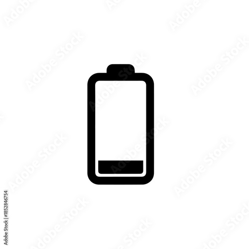 Empty battery icon