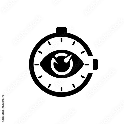 Mechanical eye timepiece
