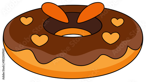 vector illustration of a dog