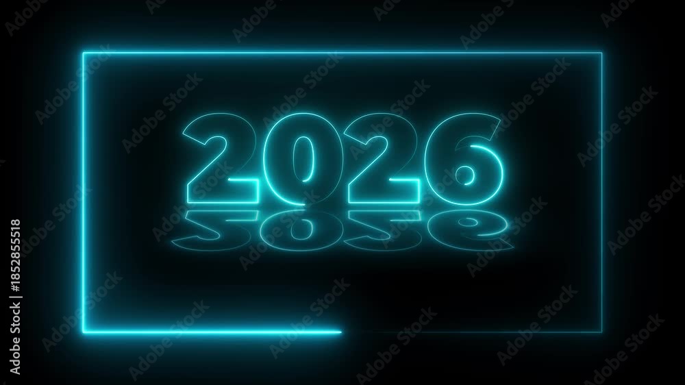 New Year 2026 Loading Bar Animation Loading Bar From 2025 To 2026 New