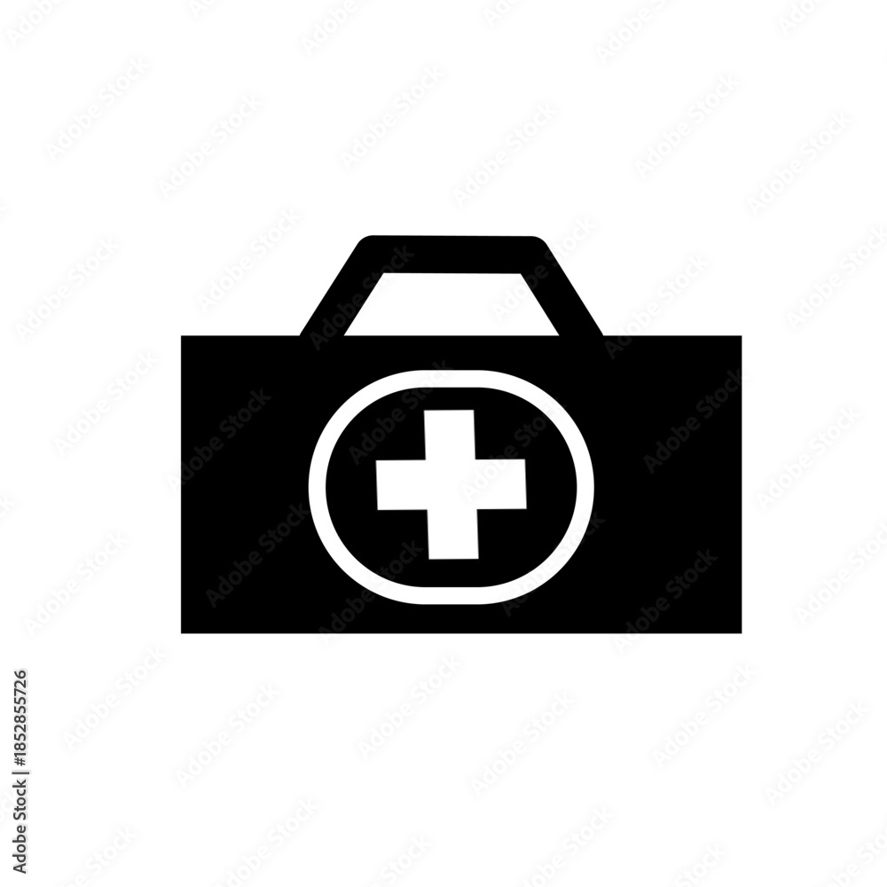 Fototapeta premium Blood drop icon, Three red blood drops, vector illustration
