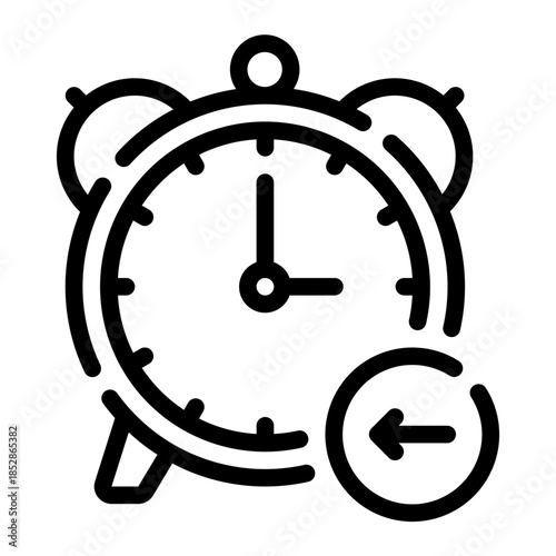 reduce time line icon