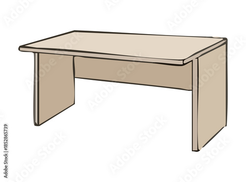Illustration of a Desk