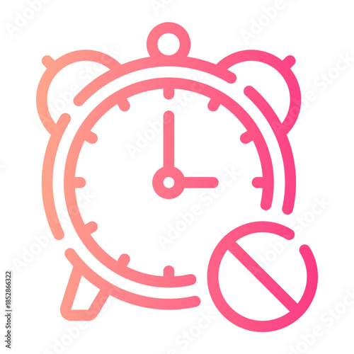 silent gradient icon