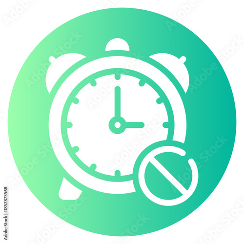 silent gradient icon