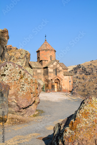 An Armenian church in the mountains. An apostolic monastery in the countryside. A temple on a hilltop.