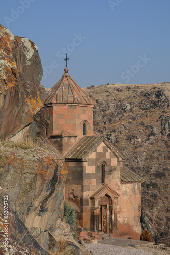 An Armenian church in the mountains. An apostolic monastery in the countryside. A temple on a hilltop.