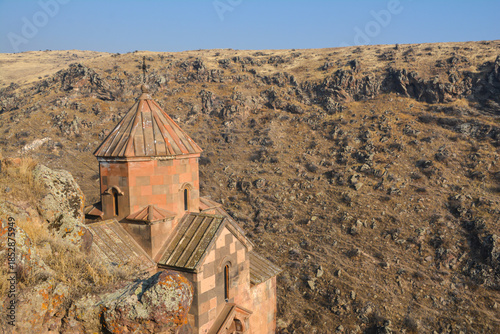 An Armenian church in the mountains. An apostolic monastery in the countryside. A temple on a hilltop.