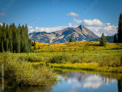 Mount Crested Butte Reflections
