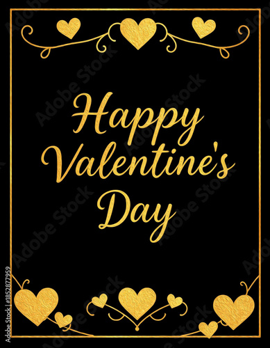 Valentine's Day card design. Illustration with oil paint. Pattern for printing on wall decorations, covers, wallpapers