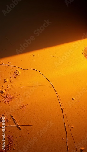 A forgotten archive, a digital ghost whispers from a textured surface, bathed in muted amber light,  textural,  high angle