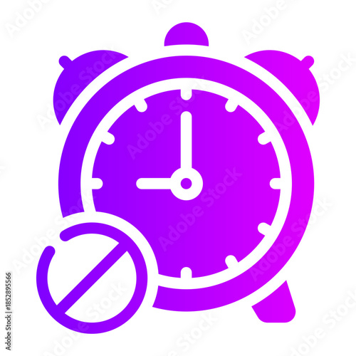 silent gradient icon