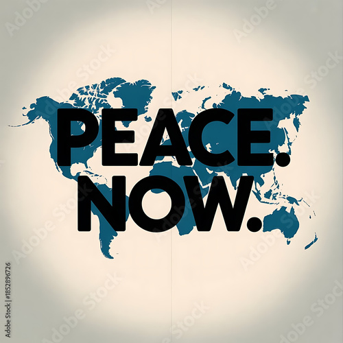 A graphic poster design featuring the phrase 