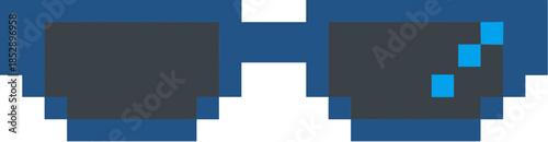 Pixelated Aesthetic Cool Sunglasses Eye Protection Fashion Accessories Design