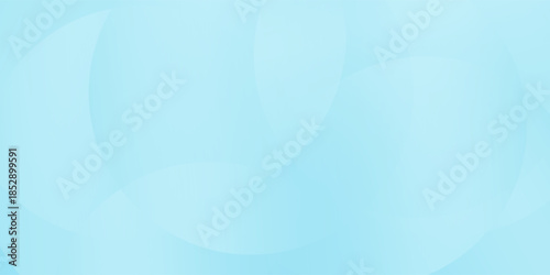 Minimalist banner background, pastel colorful, Light Blue gradations. Circle effect style geometric, abstract background modern arts