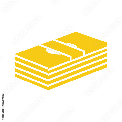 Stack of dollar bills