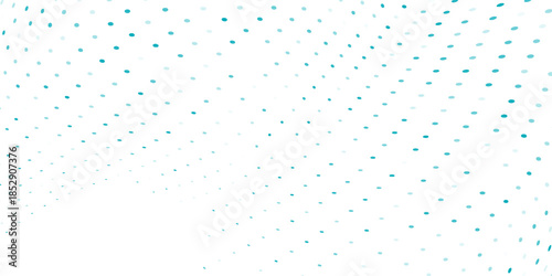 Abstract Dot Gradient Blue Color Halftone Background Staggered Dots Pattern Modern Abstract Simple