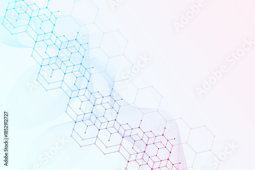 Modern abstract texture background with triangles, dots and hexagonal shapes. Geometric hexagonal pattern for poster, header, web banner, footer, website, presentation