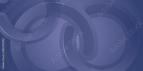 Abstract dark purple background with elegant geometric circle graphic design. Background concept with futuristic round elements. Illustration Vector Eps. 2