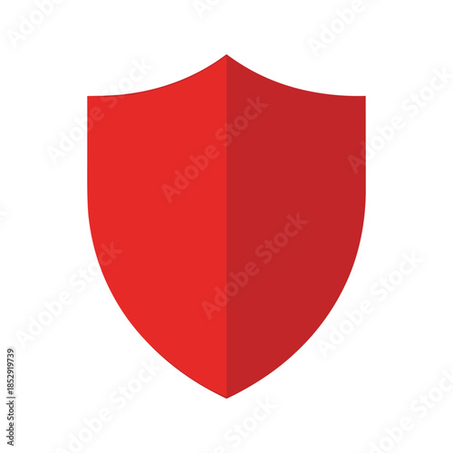 Foto Red shield icon