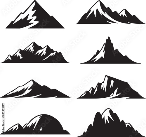 Mountain Silhouettes Collection