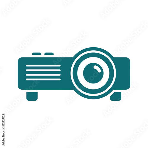 Projector Icon Illustration