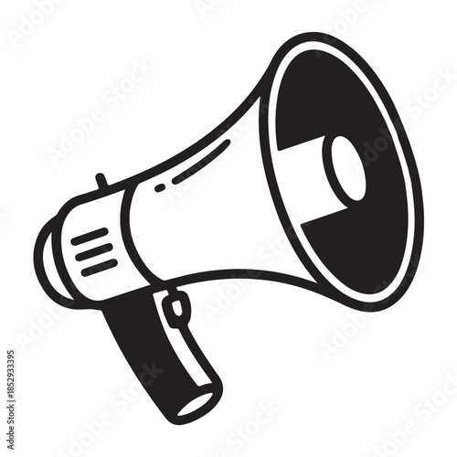 Megaphone icon vector

