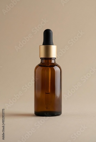 Premium cosmetic bottle mockup for packaging and brand identity