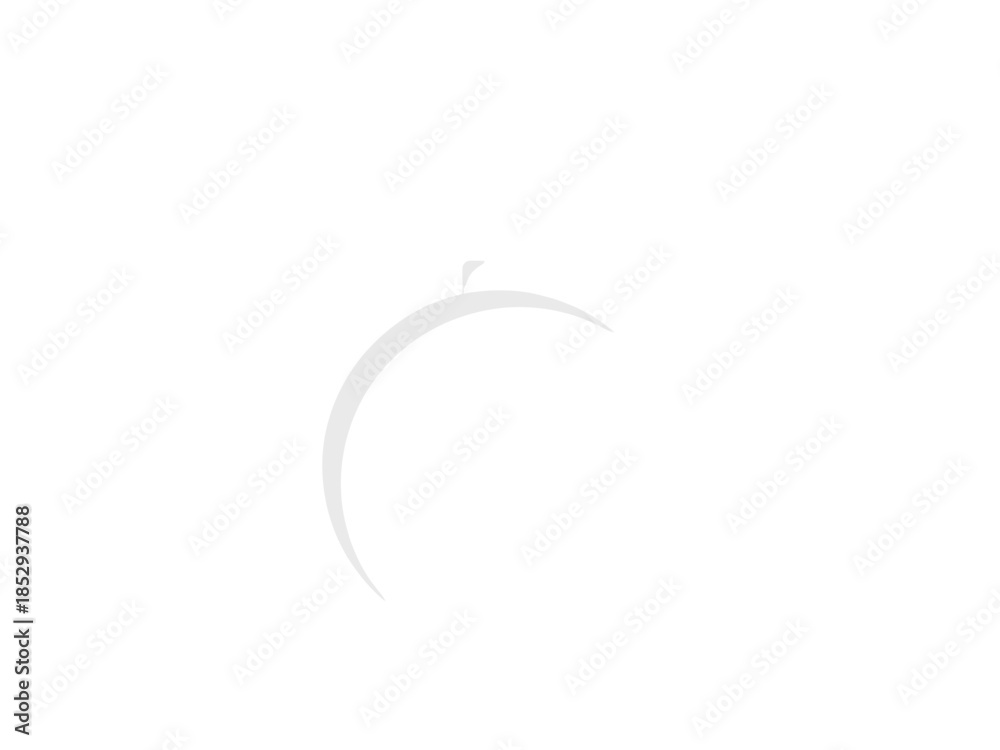 Obraz premium A glowing orb floats gently within a white circular frame.