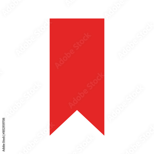 Red Bookmark Icon