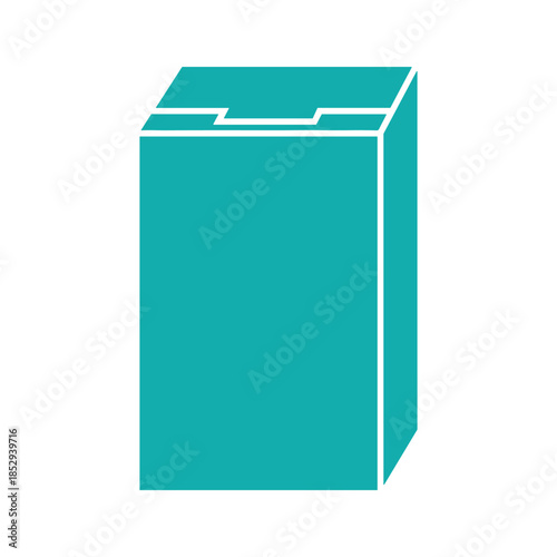 Green cigarette pack