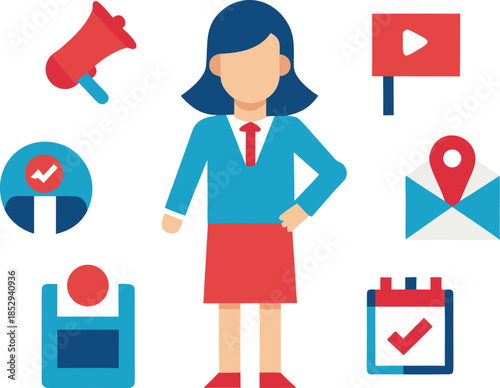 Woman empowerment and advocacy communication