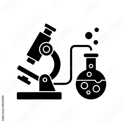 microscope, flask, bubbling, science, laboratory, experiment, chemistry, biology, research, lab, equipment, scientific, beaker, bubbles, analysis, discovery, test, tube, education, study, investigatio