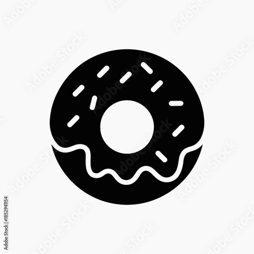 donut, doughnut, sprinkles, pastry, sweet, dessert, bakery, food, treat, glazed, icing, topping, confectionery, snack, breakfast, coffee, cake, frosted, chocolate, pink, ring, hole, delicious, indulge
