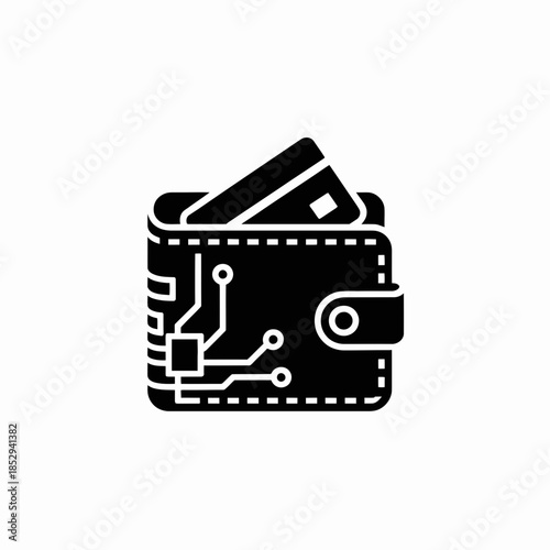 wallet, digital, crypto, cryptocurrency, blockchain, fintech, payment, finance, money, banking, transaction, secure, security, circuit, technology, network, electronic, virtual, cashless, economy, inv