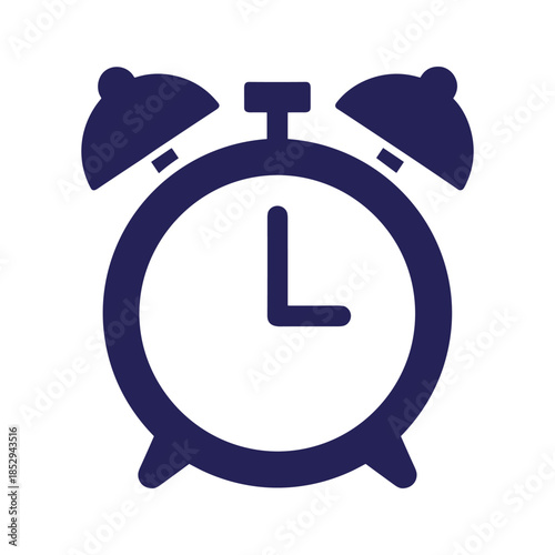 Alarm Clock Icon Illustration