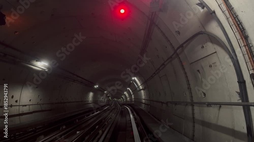 métro souterrain vidéo 4K